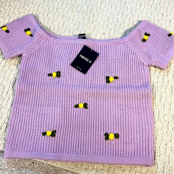 Forever 21 Tops - Forever 21 lavender top size medium new